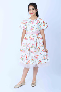 Kids Occasions Dress KIK528 Pink image