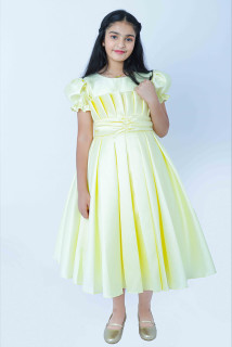 Kids Occasions Dress KIK502 Yellow image