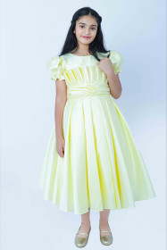 Kids Occasions Dress KIK502 Yellow