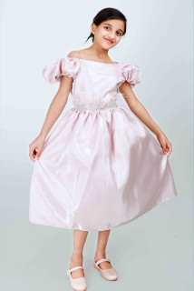 Kids Occasions Dress KIK503 Peach image