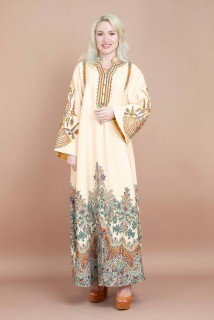 Solid Arabesque Elegance Jalabiya CJ1057 image