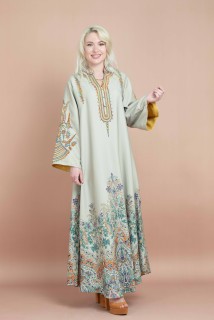 Solid Arabesque Elegance Jalabiya CJ1057 image