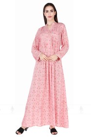 Casual wear Jalabiya IK5296 Pink