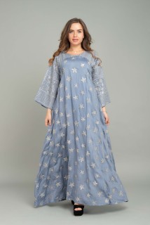 Star Design Embroidered Jalabiya CJ1038 image